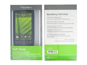 BlackBerry Soft Shell Case for BlackBerry Torch 9850/9860 - Sapphire Blue