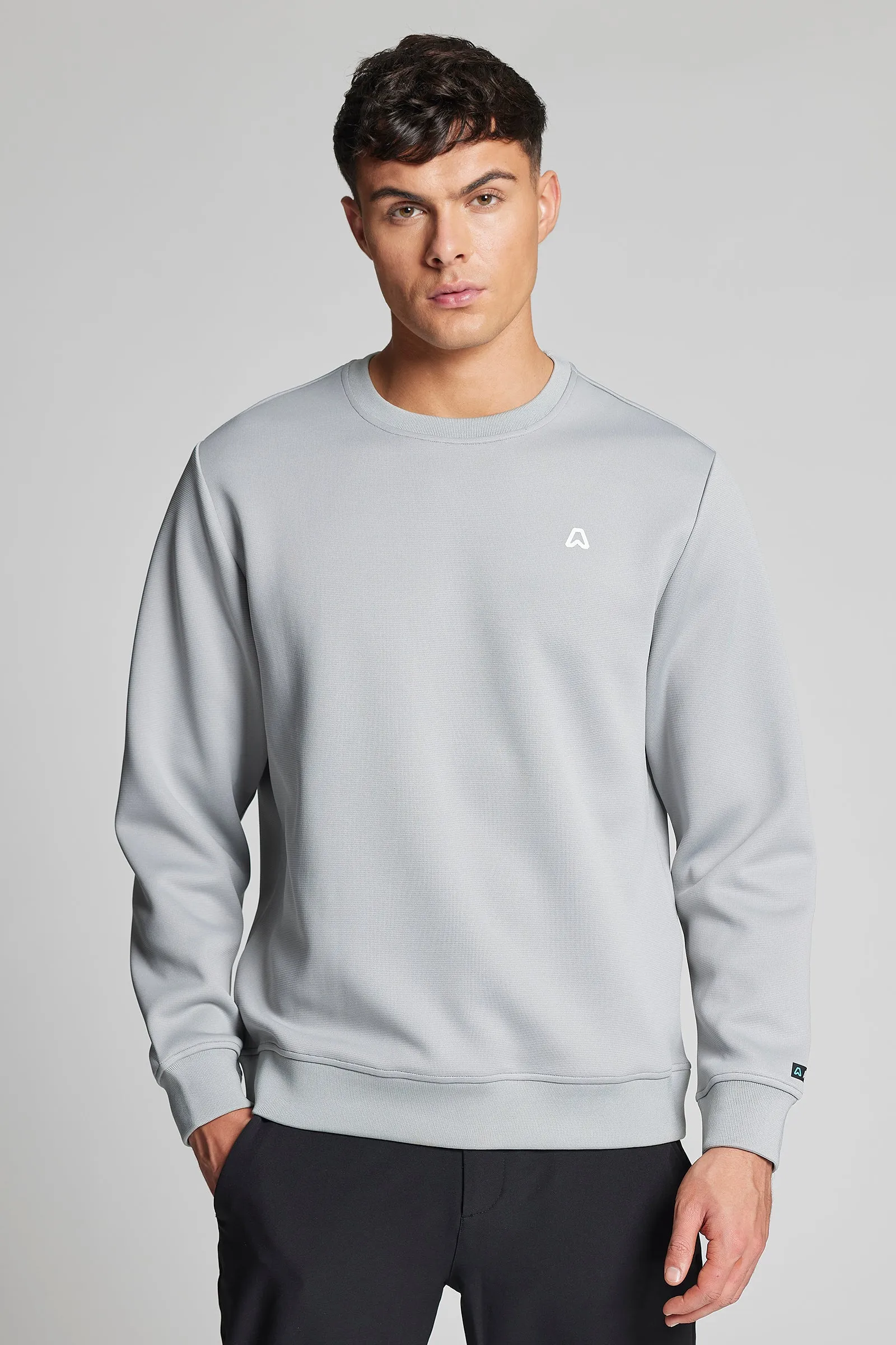 Crew Sweater - Driver Grey