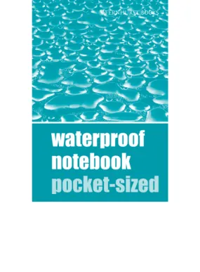 Fernhurst Waterproof Notebook Pocket Size