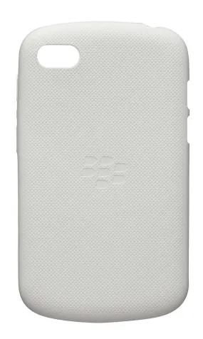 Genuine BlackBerry White Soft Shell Case Cover for Q10 ACC-50724-202