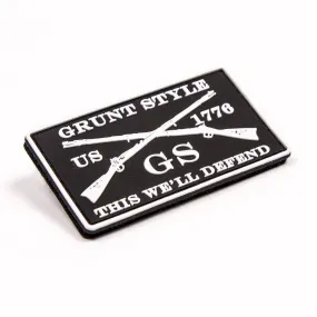 Grunt Style Logo PVC Patch