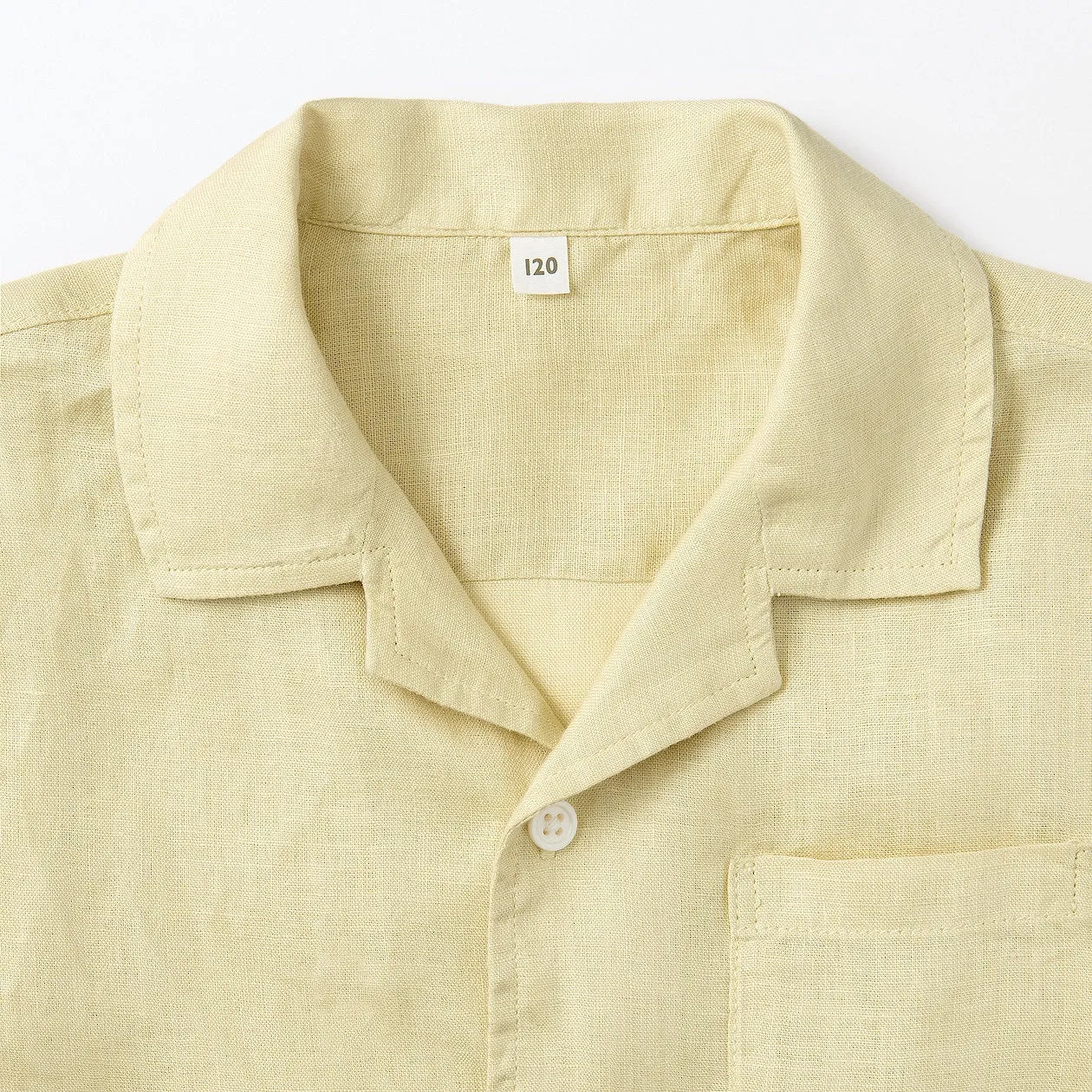 Hemp Washed Short Sleeve Shirt (5-14Y)