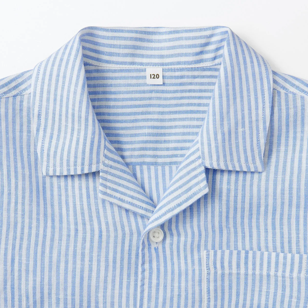 Hemp Washed Short Sleeve Shirt (5-14Y)