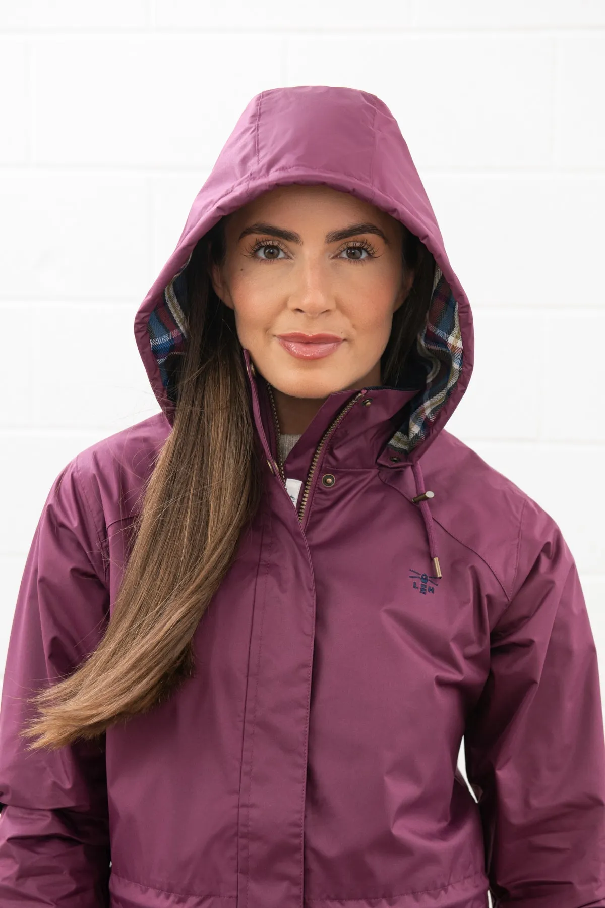 Kendal Raincoat - Plum