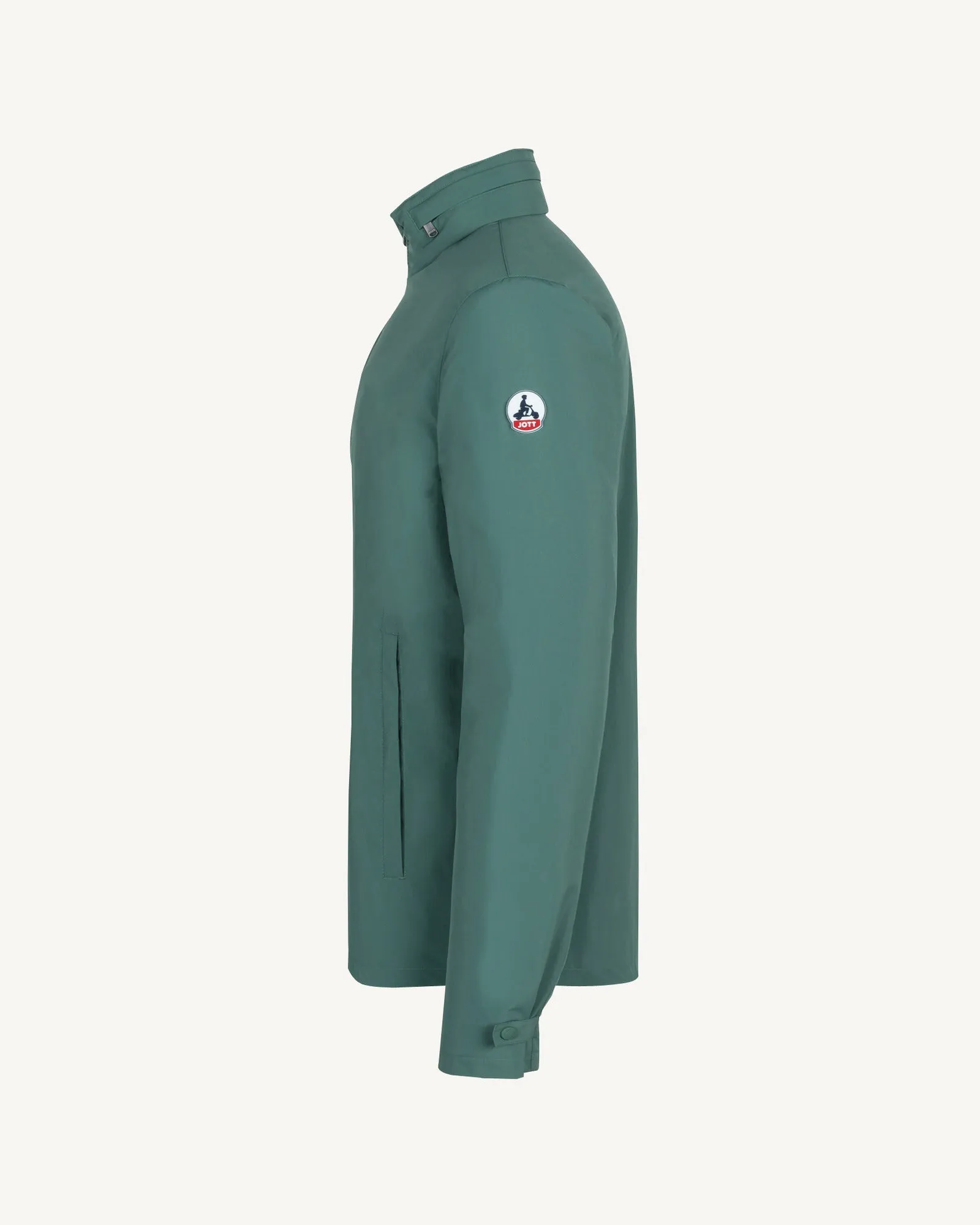 Origami lightweight windproof jacket Celadon green