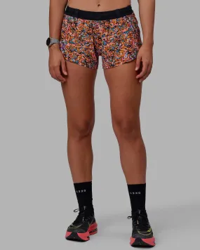 Race Day Running Shorts - Energy Print